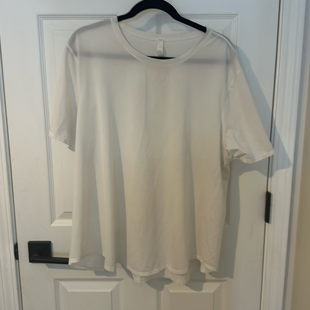 High neck running and training tee Lululemon
